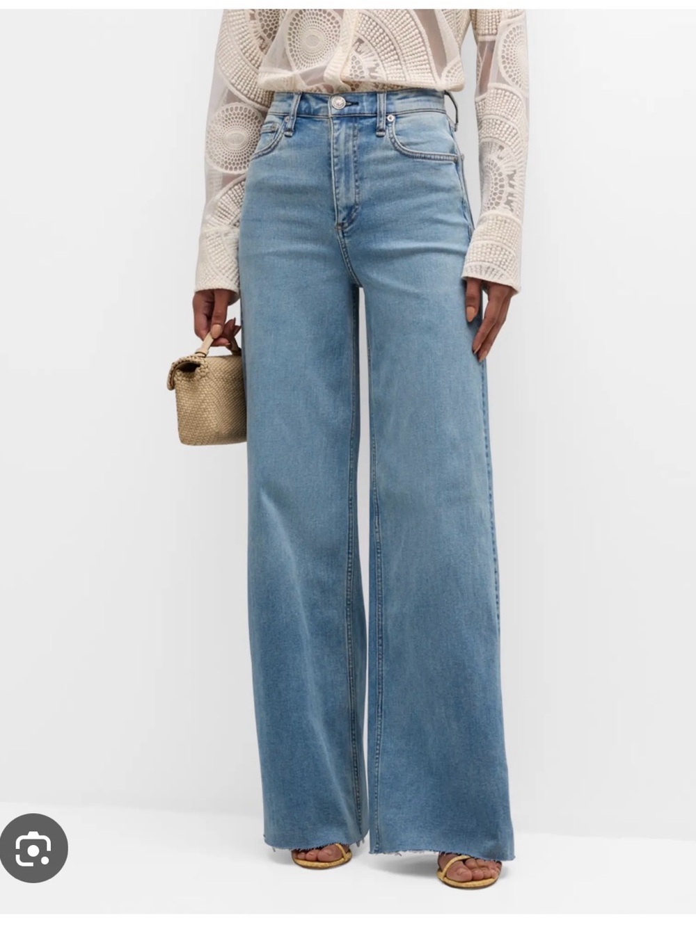 Rag & Bone Sofie High-Rise Ankle Ultra Wide